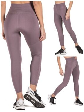Adidas Believe This 2.0 Primeknit Leggings Size Small Dusty Lilac / Muted Purple